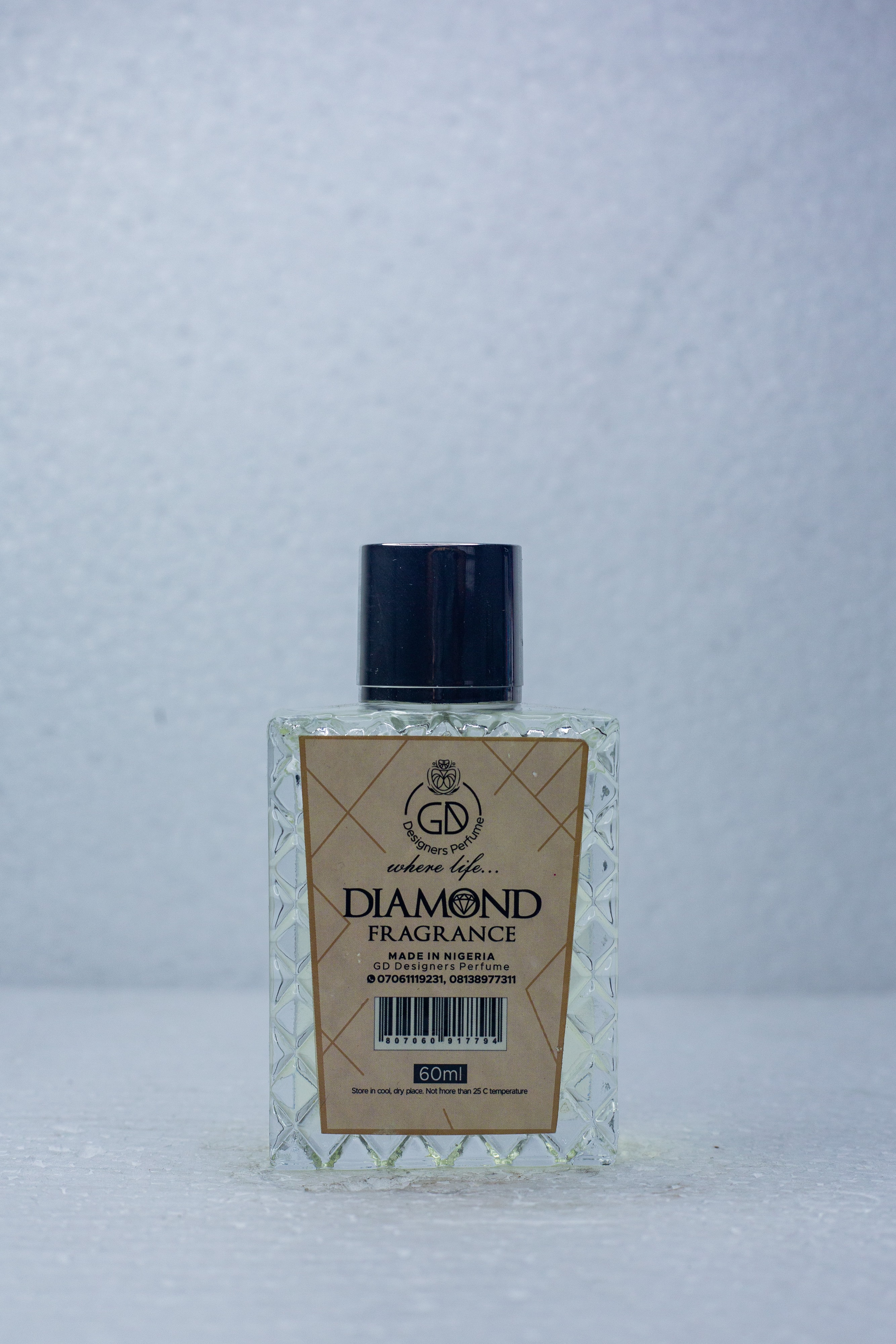 GD Designers Perfume 60ml (Diamond Fragrance)
