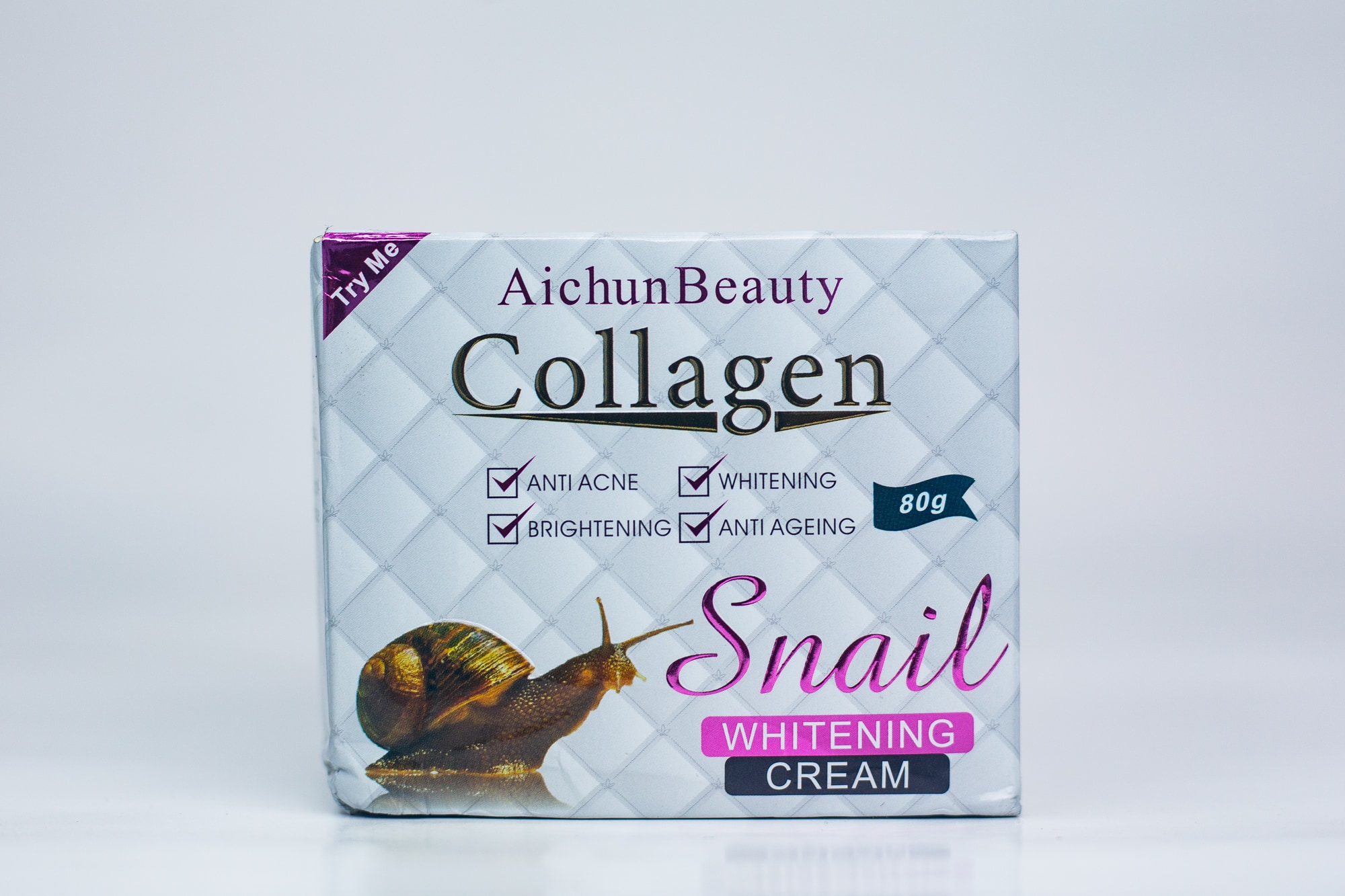AICHUN BEAUTY COLLAGEN SNAIL WHITEN. CREAM 80G X1