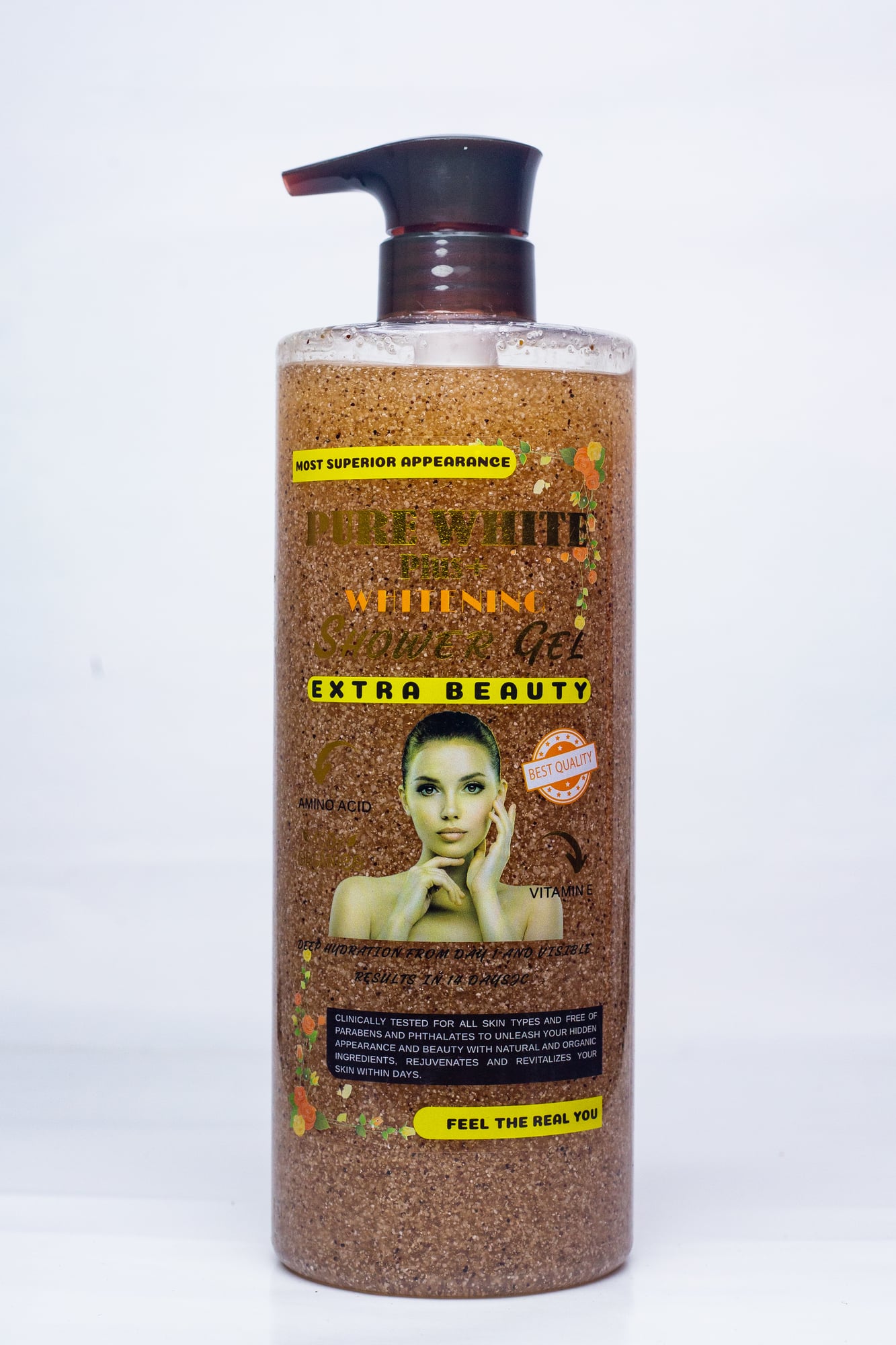PURE WHITE PLUS SHOWER GEL 1000ML X1