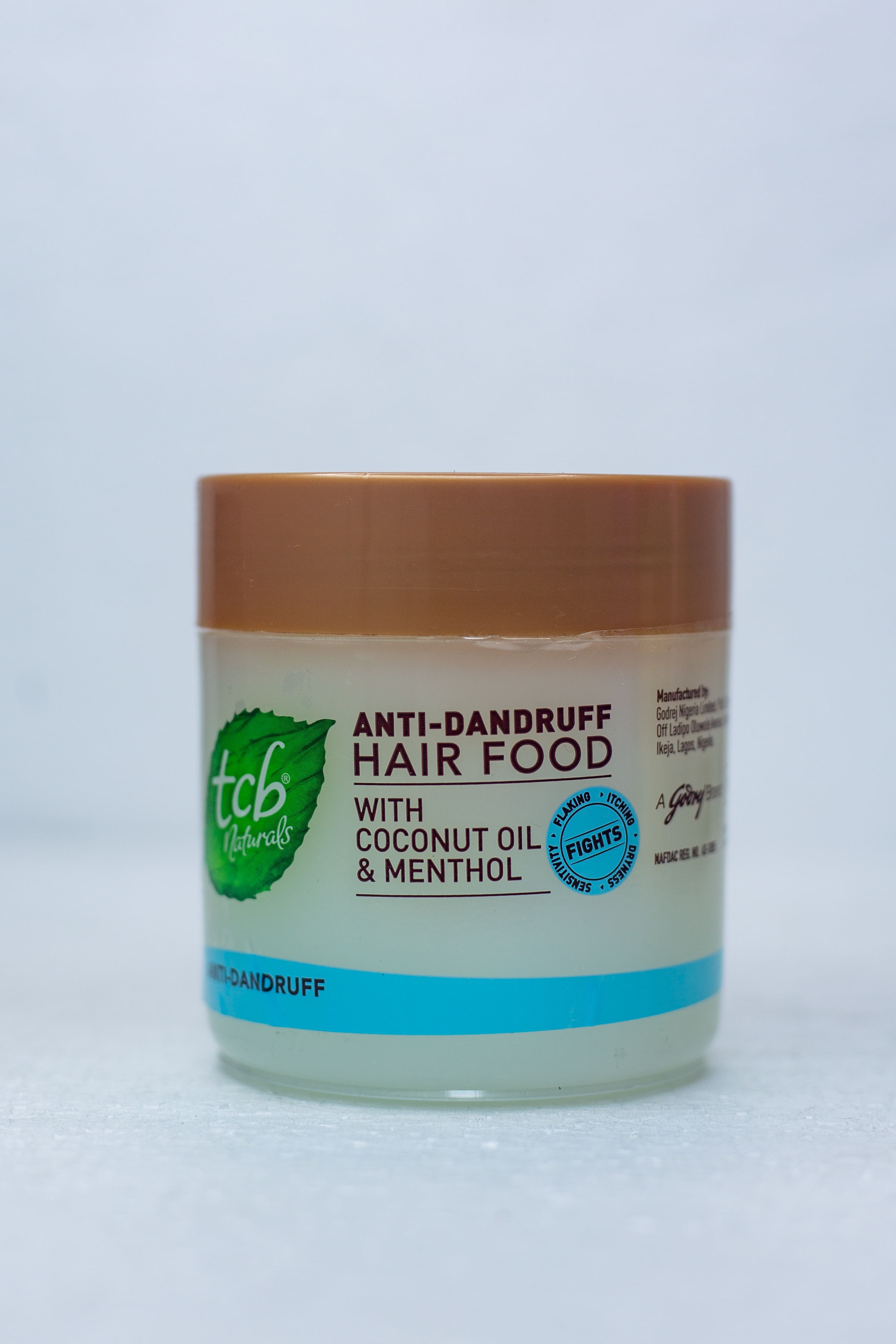TCB ANTI DANDRUFF HAIR FOOD WITH COCONUT OIL & M. 100ML/85G