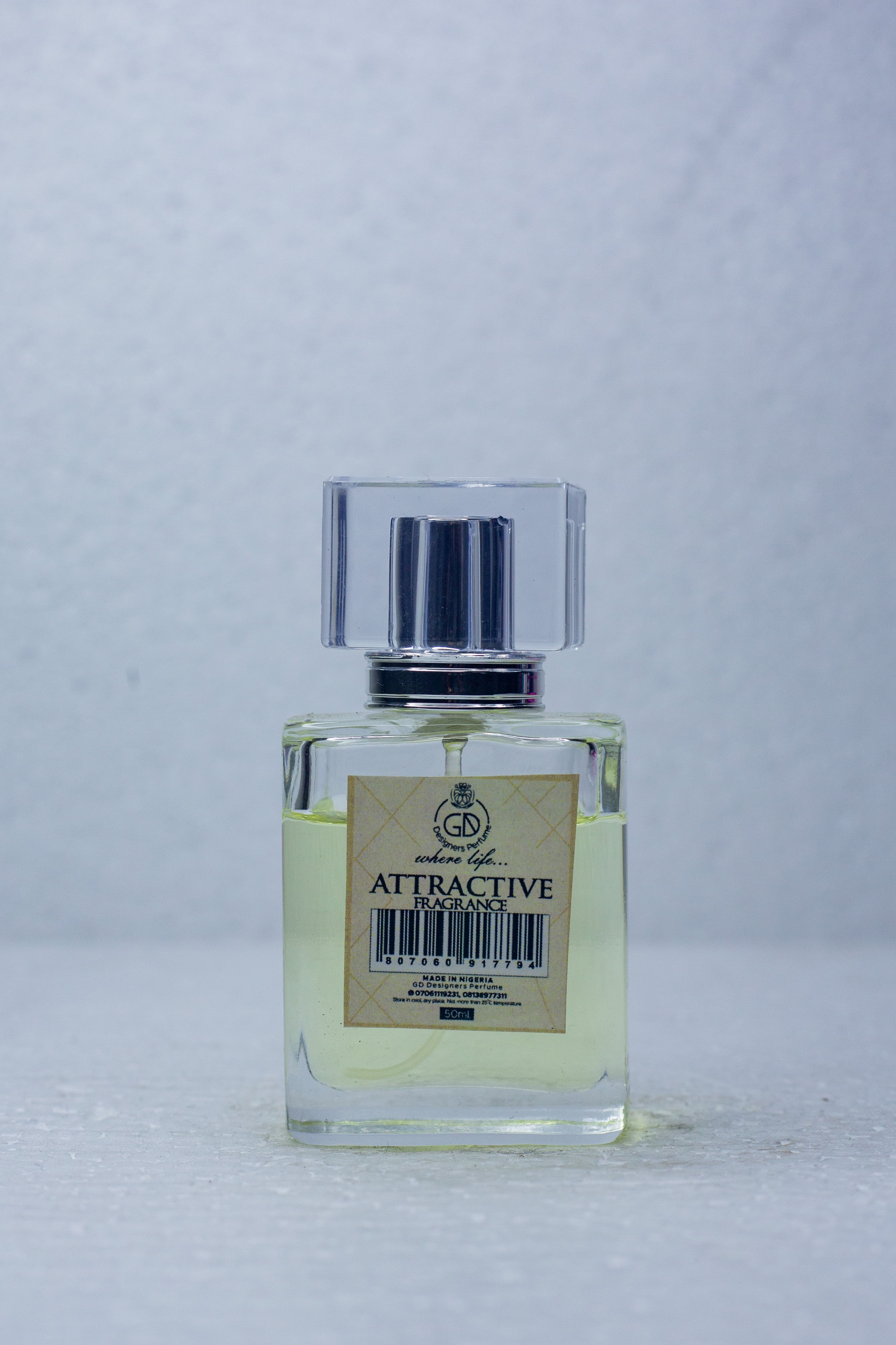 GD Designers  Perfume 50ml (Attractive Fragrance)