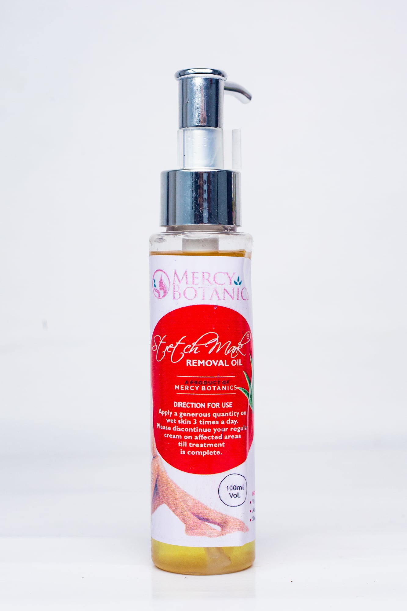 MERCY BOTANICS STRETCH MARK REMOVAL OIL 100ML X1