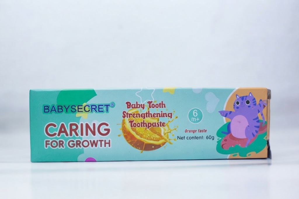 Baby Secret Baby Tooth Strengthening Toothpaste (Orange Taste) 60g