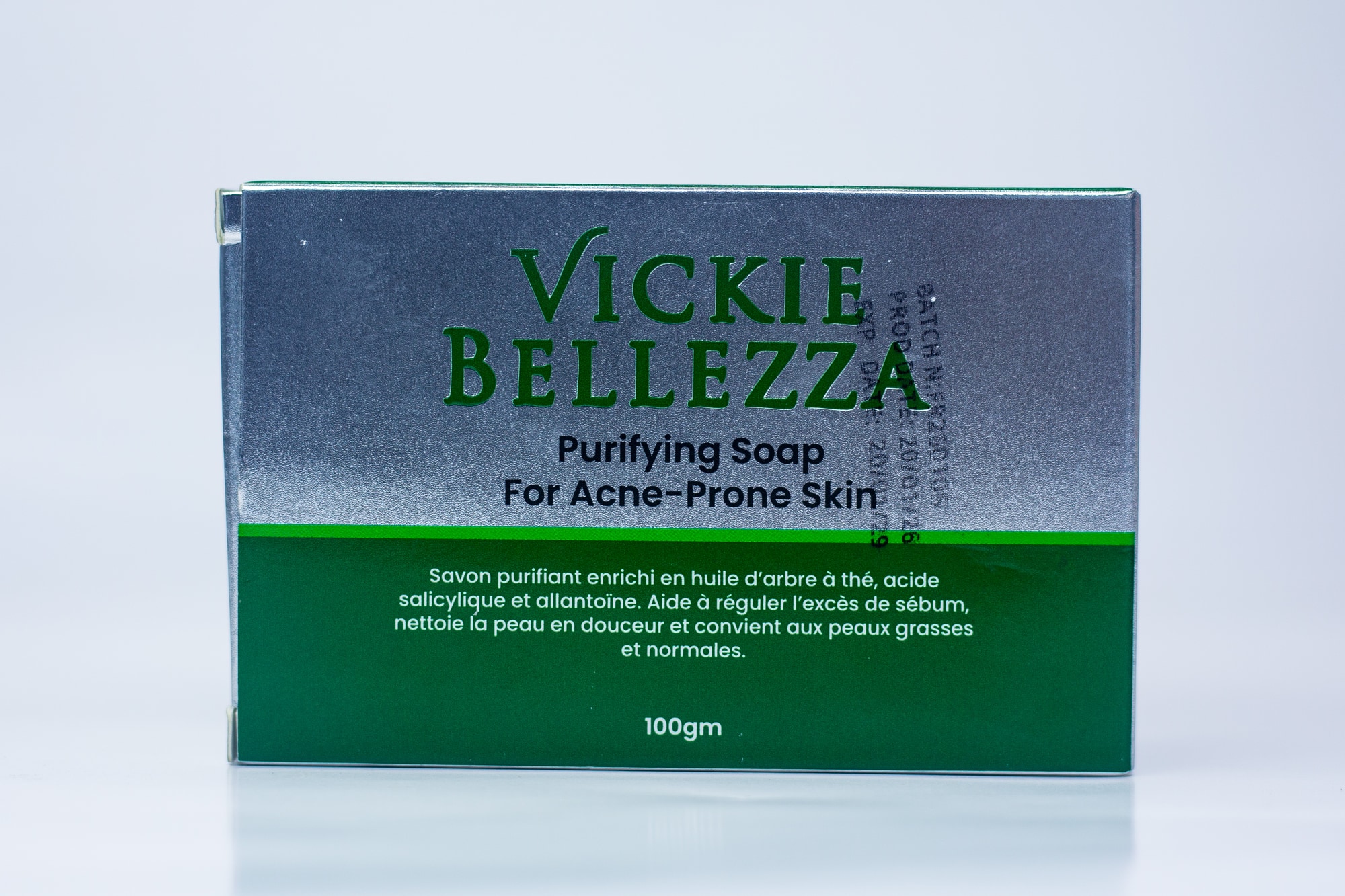Bellezzss Savon Purifiant Enrichi EN Huile D'arbre D TH , Acide 100G main view