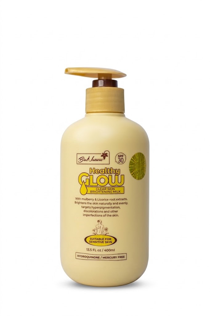 Bio Nature Healthy Glow Clear Skin Brightening Milk 400ml
