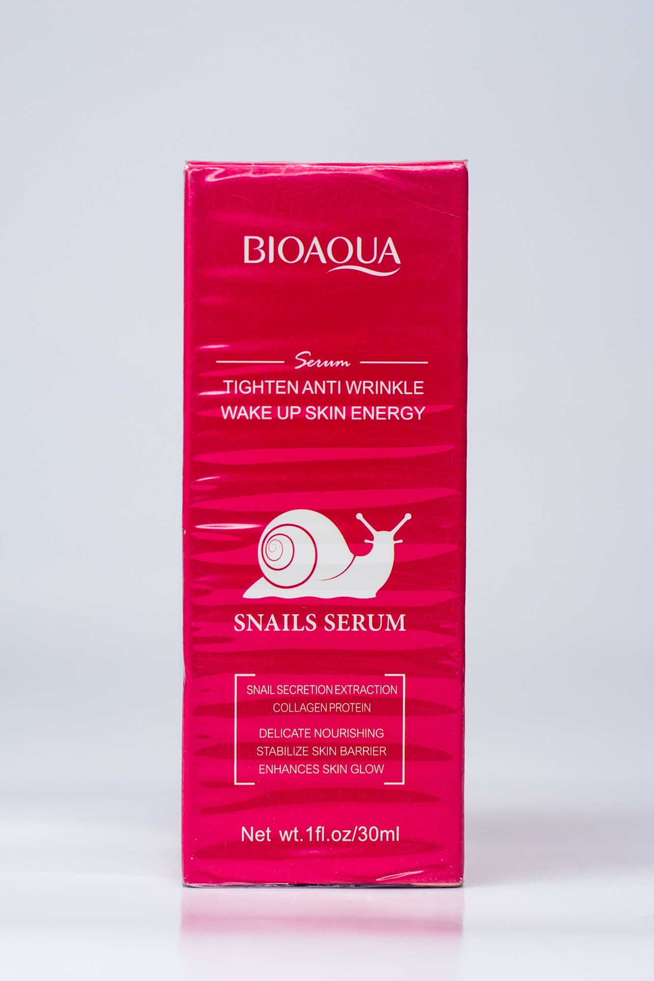 Bioaoua - Tighten Anti Wrinkle Wake UP Skin Energy Snails Serum main view