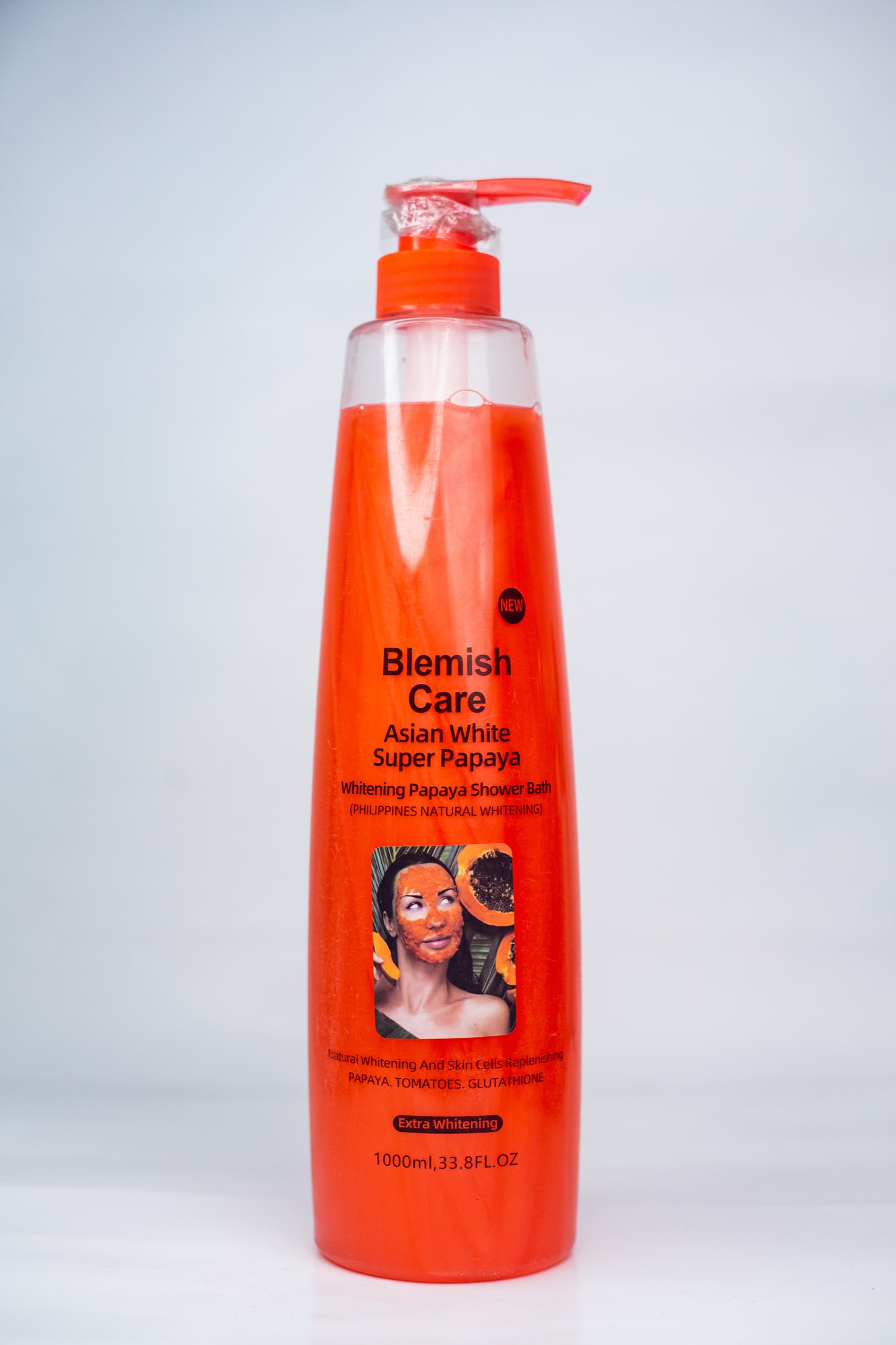 BLEMISH CARE ASIAN WHITE SUPER PAPAYA/CARROT BATH 1000ml x1