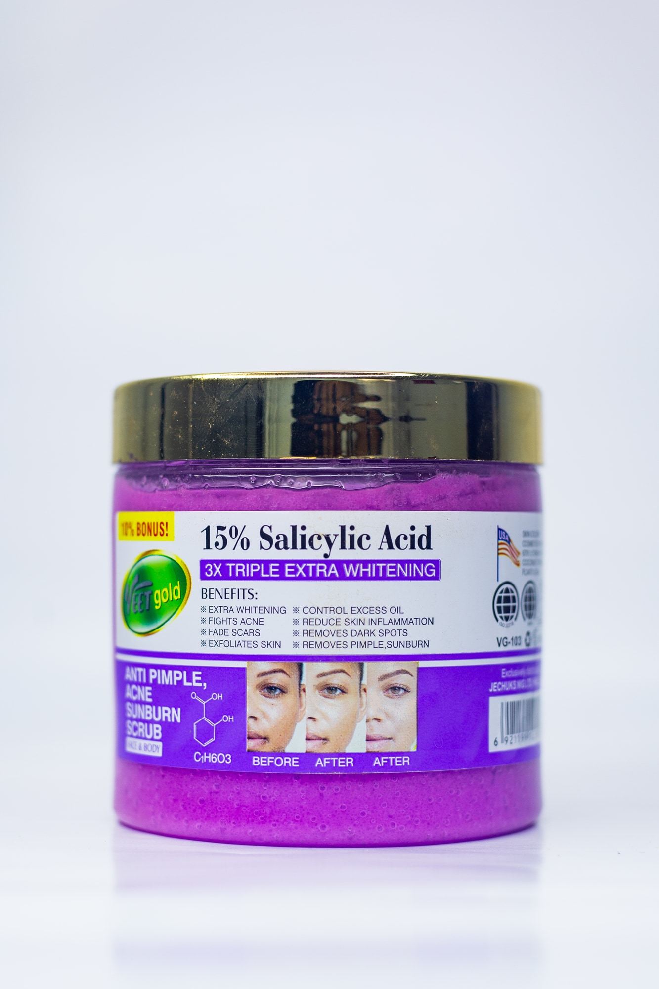Bonus 15 Salicylic Acid AX Triple Extra Whitening I main view