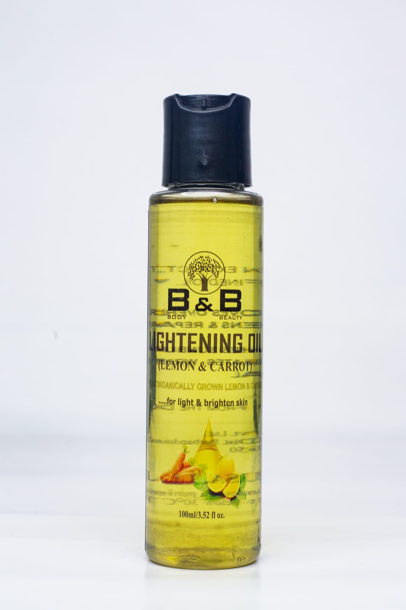 B & B KHADI LIGHTN. OIL (LEMON & CARROT) 100ML