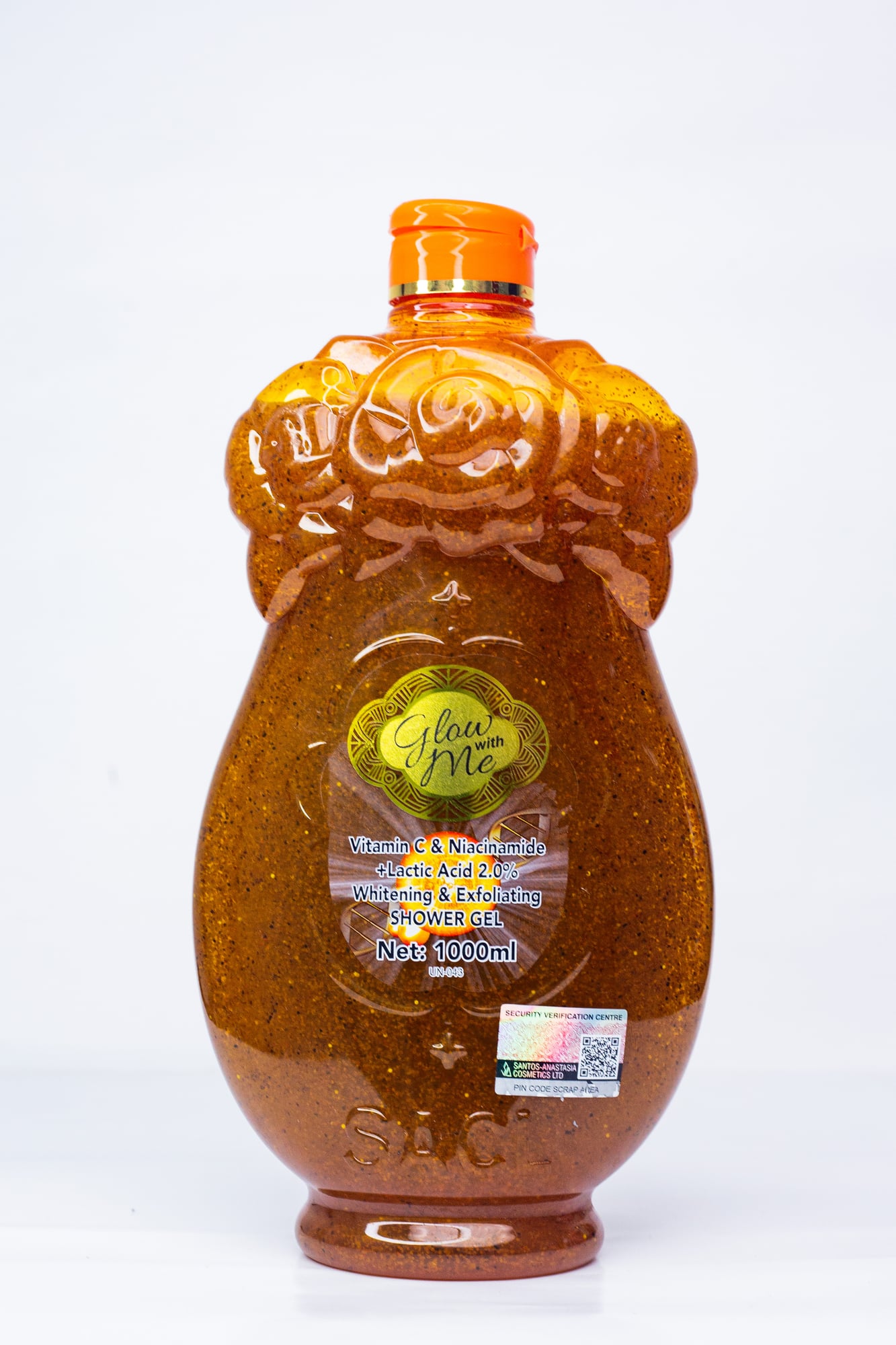 GLOW WITH ME SHOWER GEL 1000ML X1
