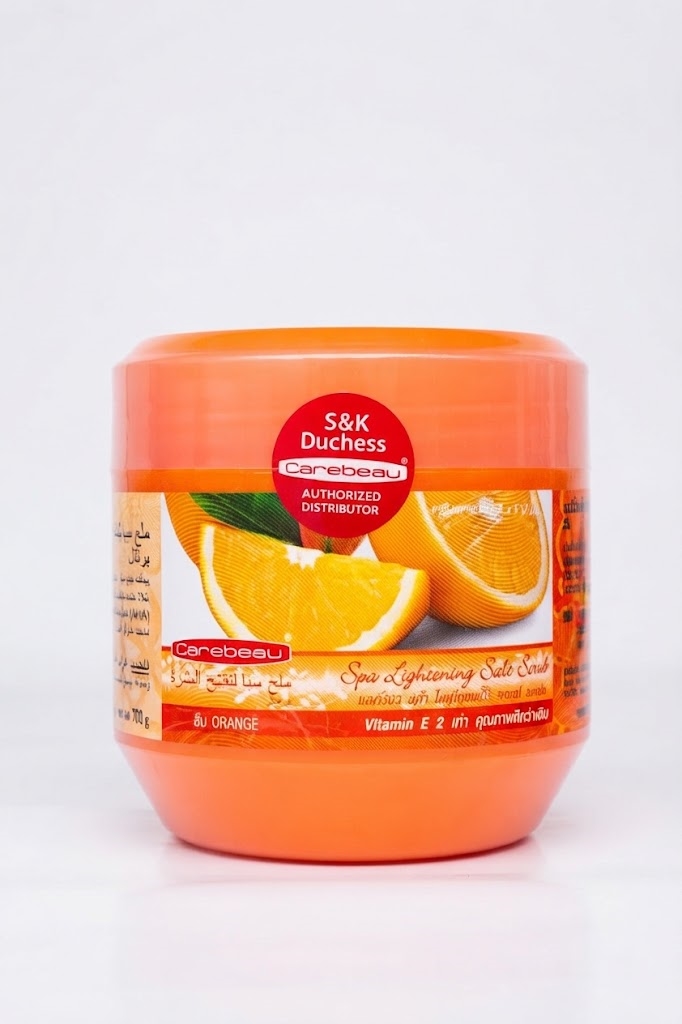 Carebeau Spa Lightening Salt Scrub - Orange 700g