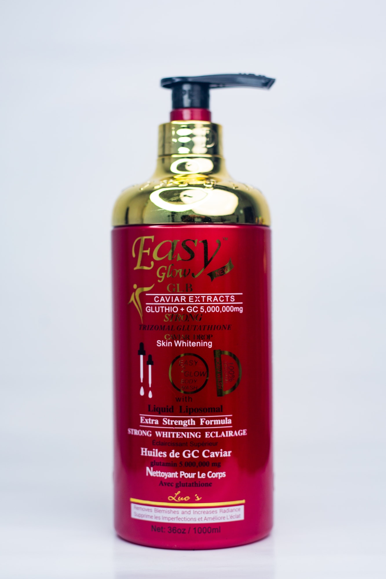 EASY GLOW BODY WASH 1000ML X1