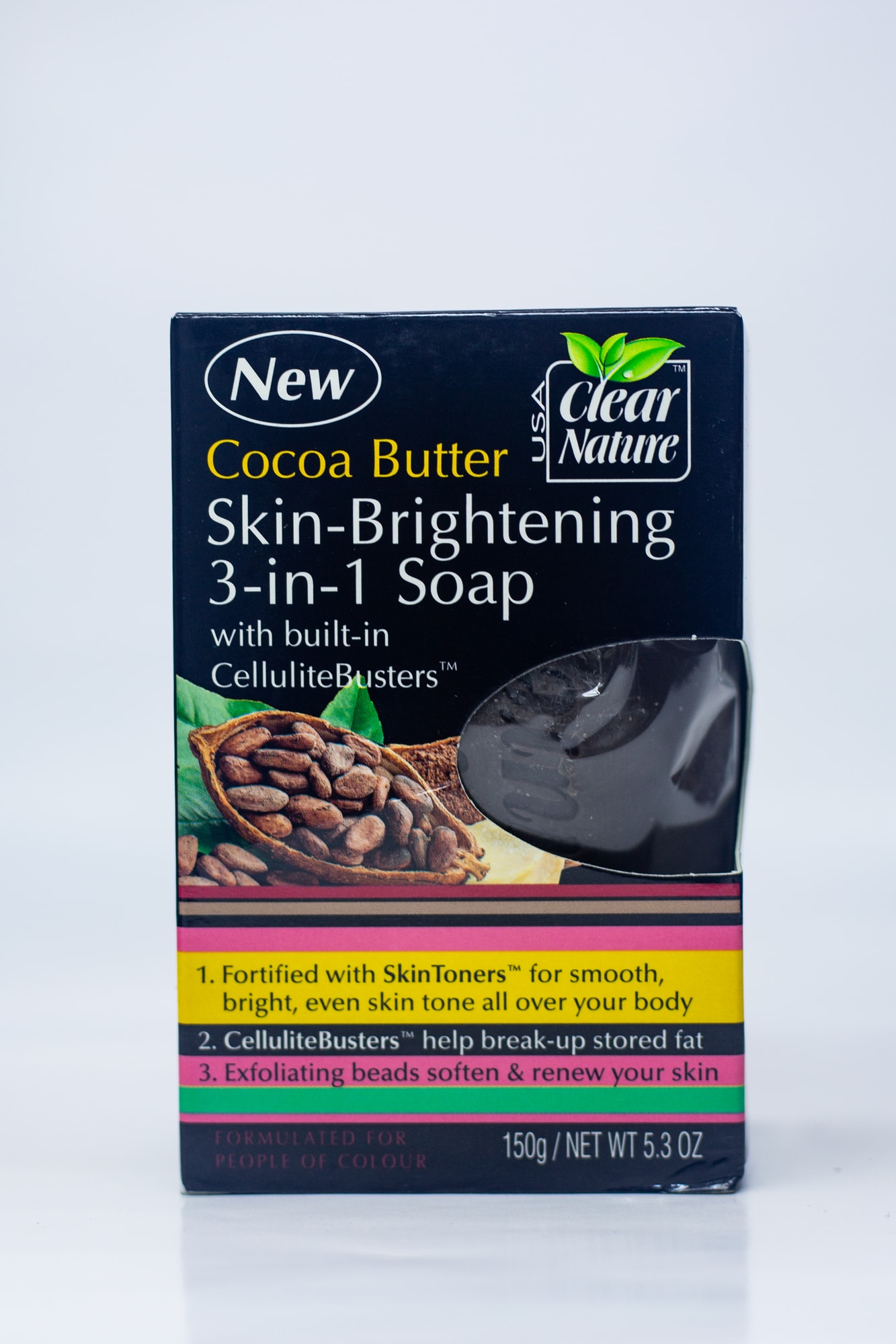 Cear Cocoa Butter ) Nature Skin-brightening Soap 150G main view