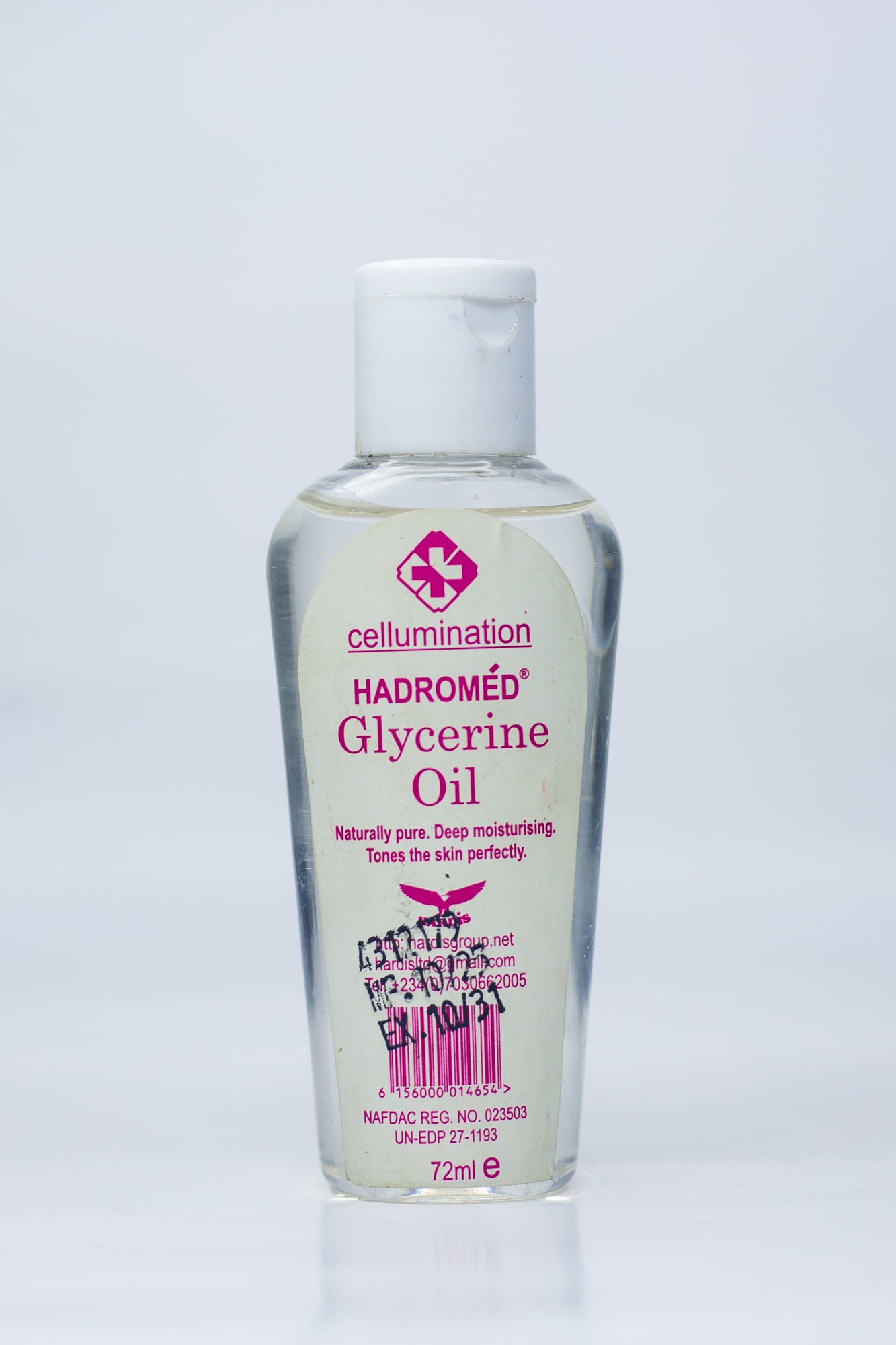 Cellumination Hadrom D I Glycerine 72ML
