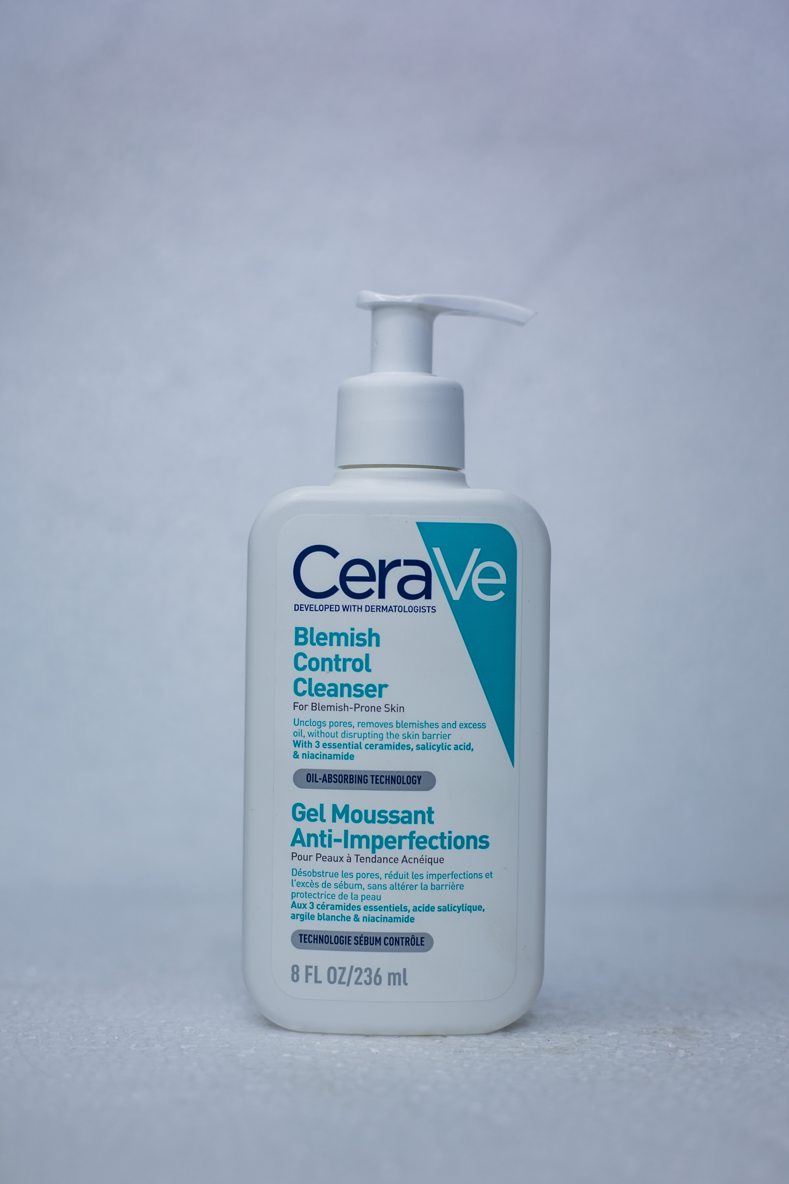 CeraVe Blemish Control Cleanser (Gel Moussant Anti-Imperfections) 236 ml