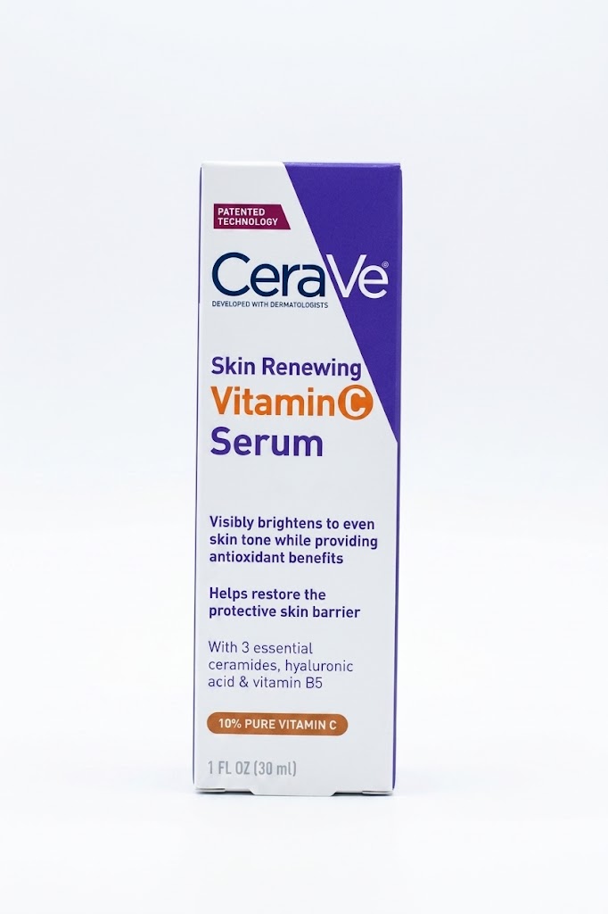 CeraVe Skin Renewing Vitamin C Serum (1 fl oz / 30 ml, featuring 10% Pure Vitamin C)