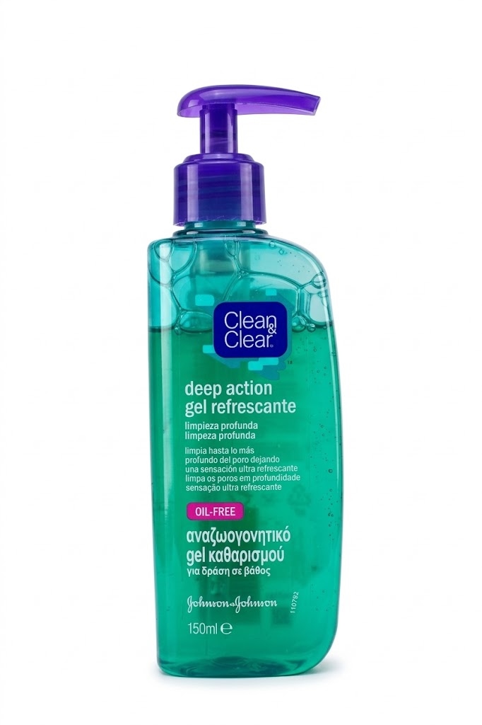 Clean & Clear Deep Action Refreshing Cleansing Gel 150 ml