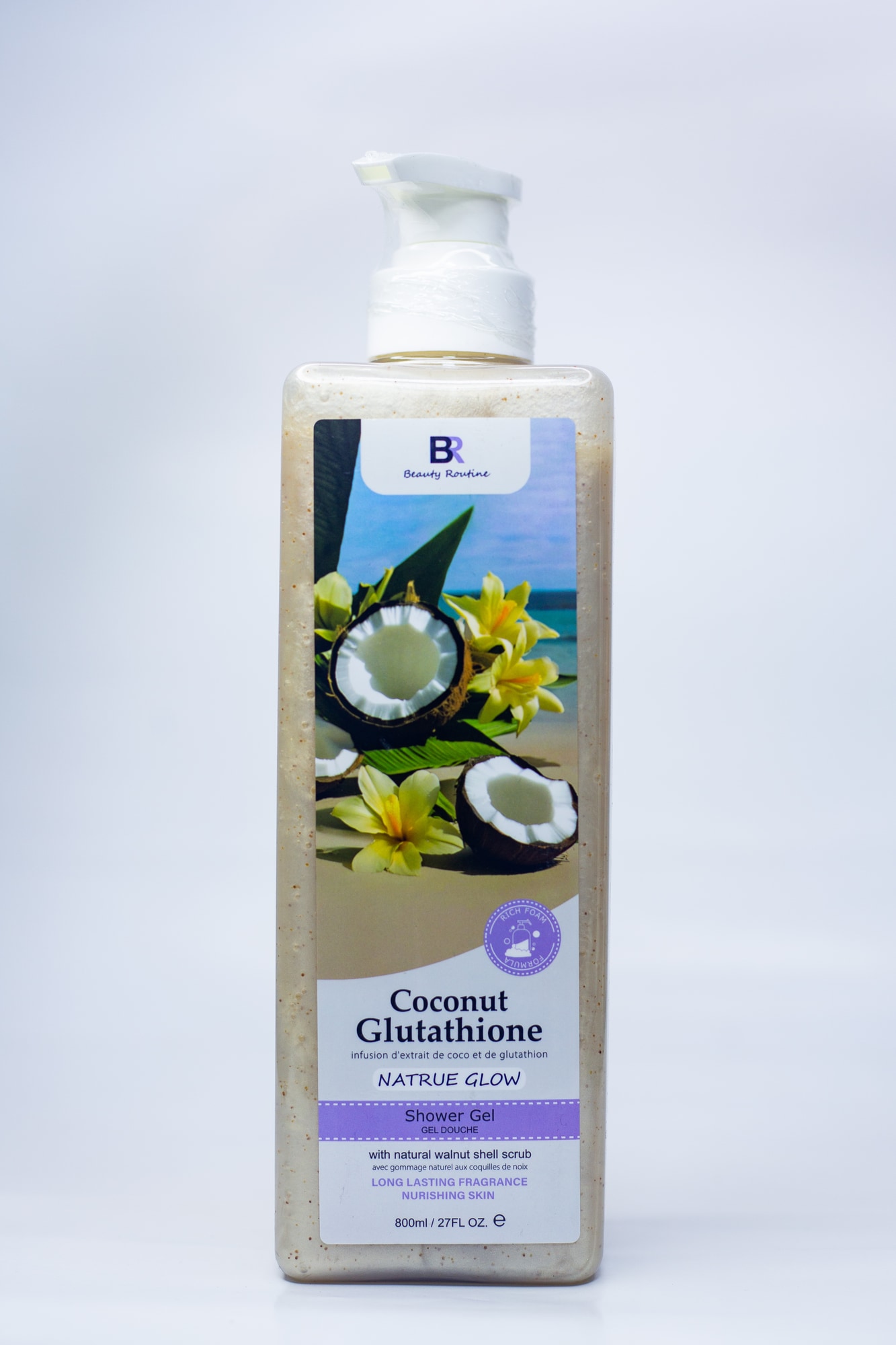 Coconut Glutathione Infusion D'extrait DE Coco ET DE Glutathione 800ML main view
