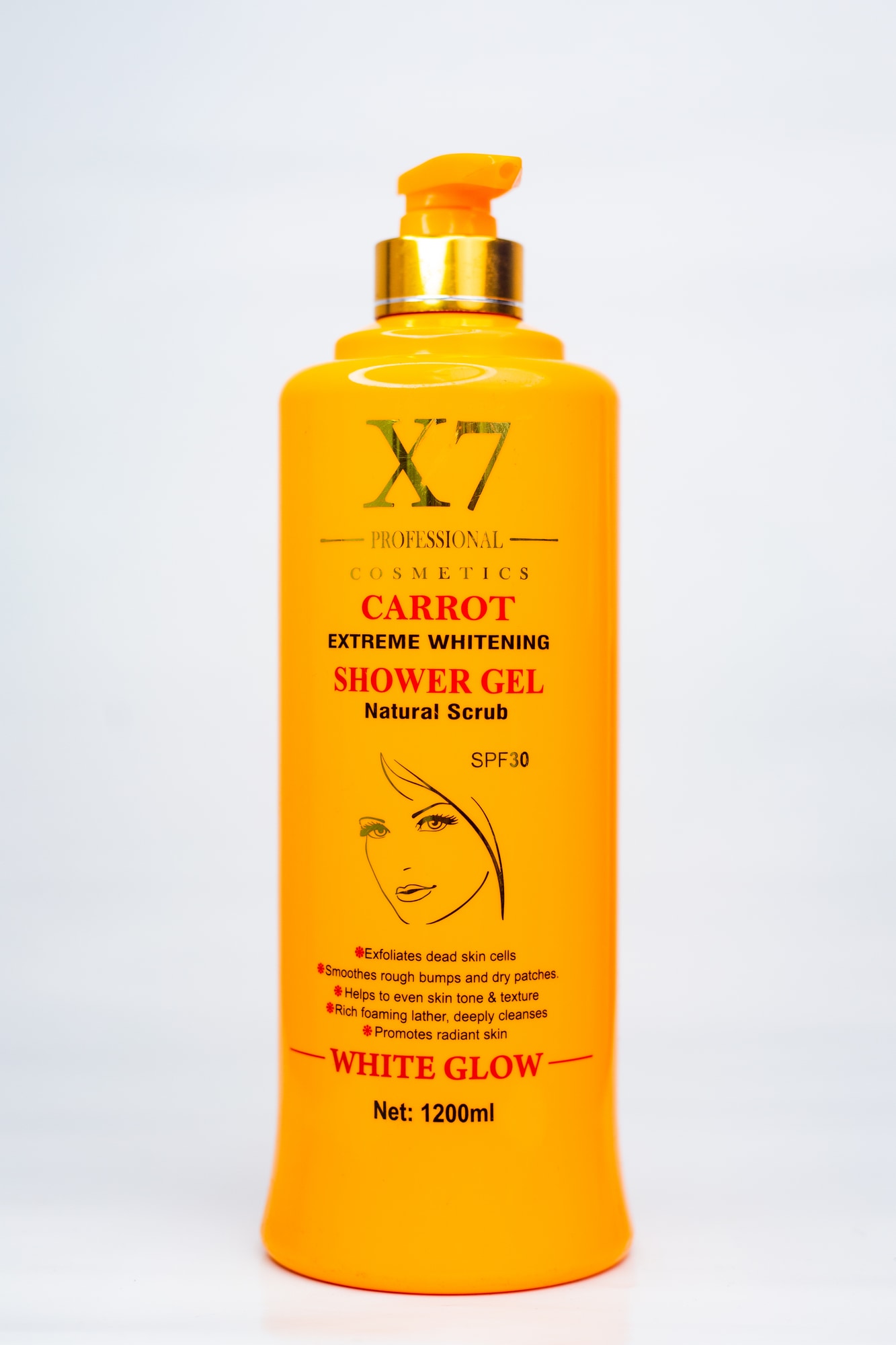 X7 PROFESSIONAL SHOWER GEL 1000ml x1