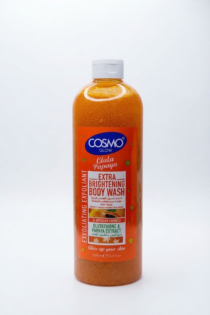 COSMO Glow Gluta Papaya Extra Brightening Body Wash – 1000ml