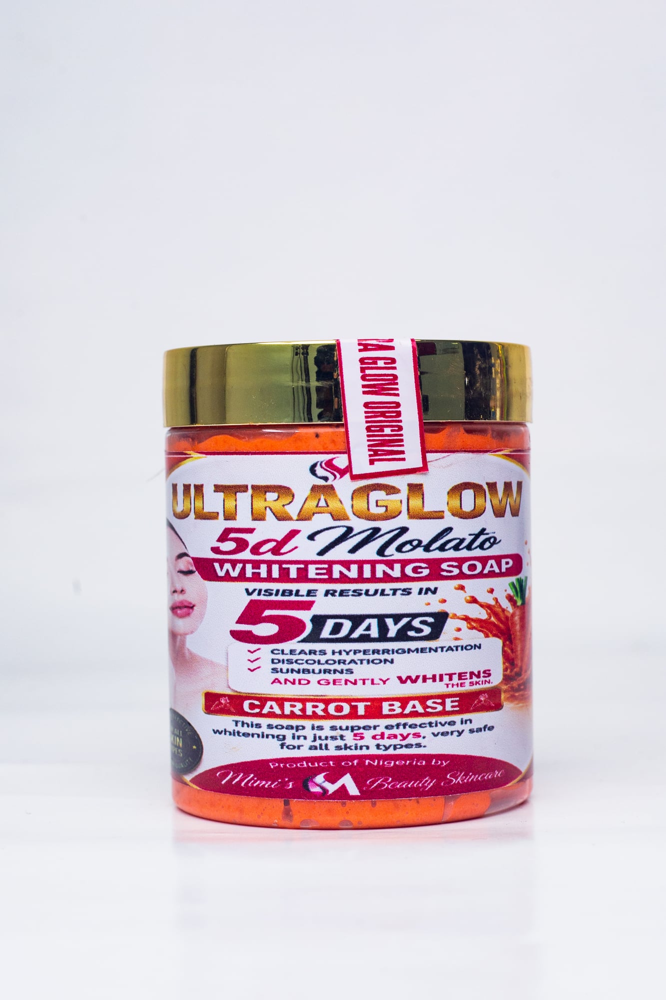 ULTRA GLOW 5D MOLATO SOAP  250g x1