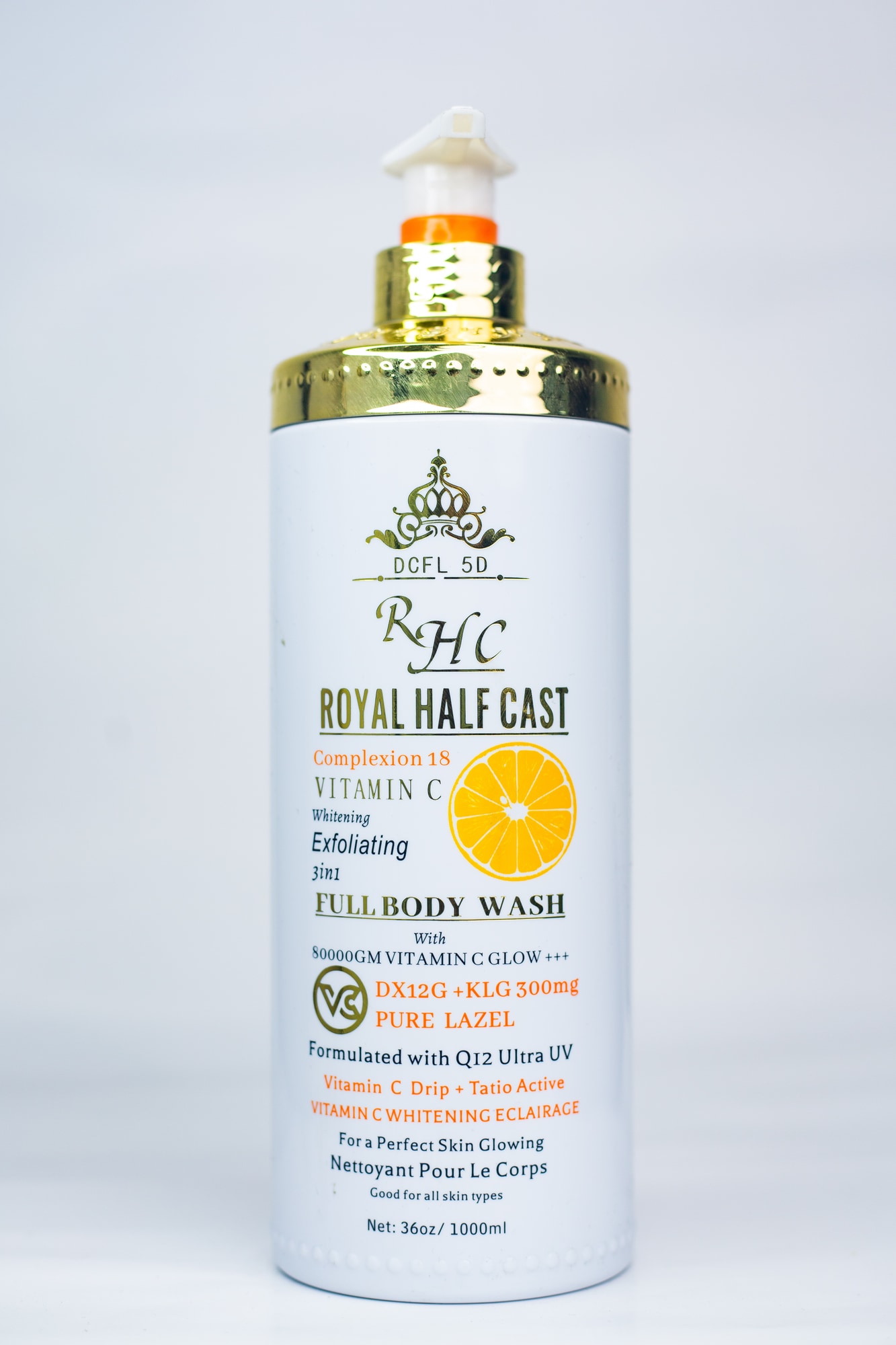 ROYAL HALF CAST BODY WASH 1000ML X1
