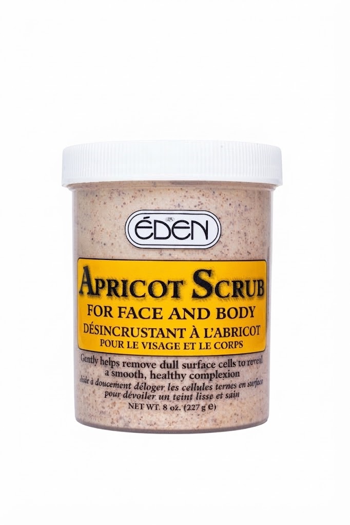 Éden Apricot Scrub for Face and Body 227g