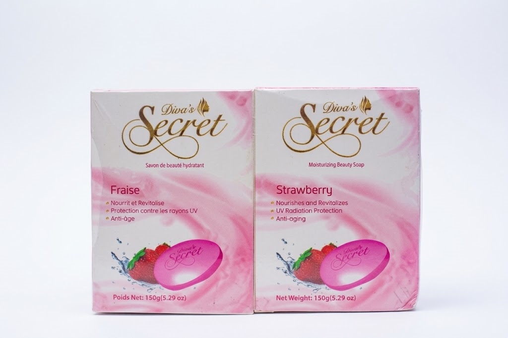 Diva's Secret Strawberry Moisturizing Beauty Soap 150g