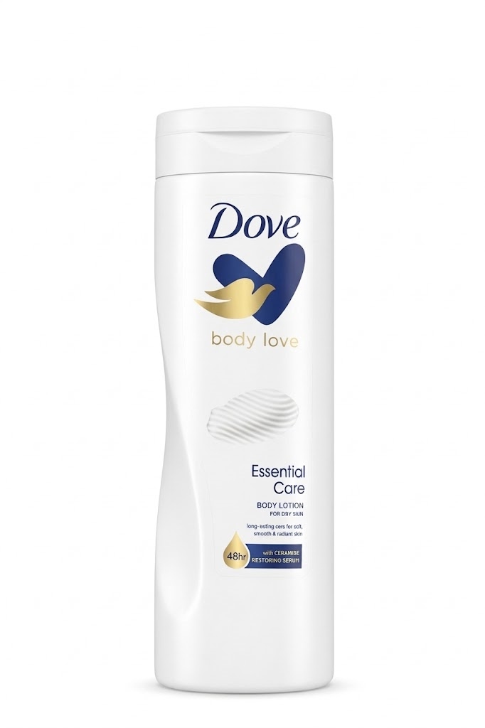 Dove Body Love Essential Care Body Lotion (For Dry Skin)  400 ml