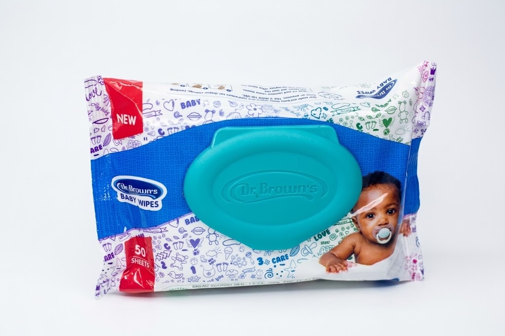 Dr. Brown's Baby Wipes  (50 Sheets) per pack