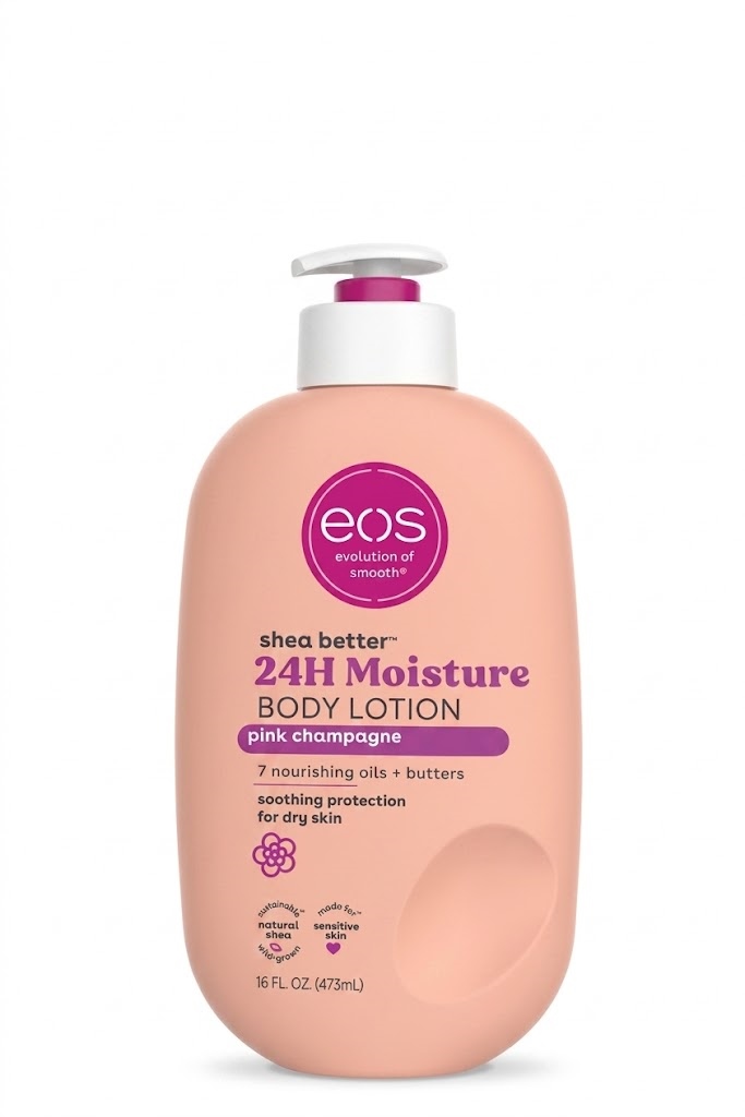 EOS Shea Better 24H Moisture Body Lotion - Pink Champagne  473 ml
