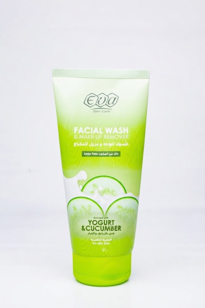 Eva Skin Care Facial Wash & Make-Up Remover - Yogurt & Cucumber 150ml