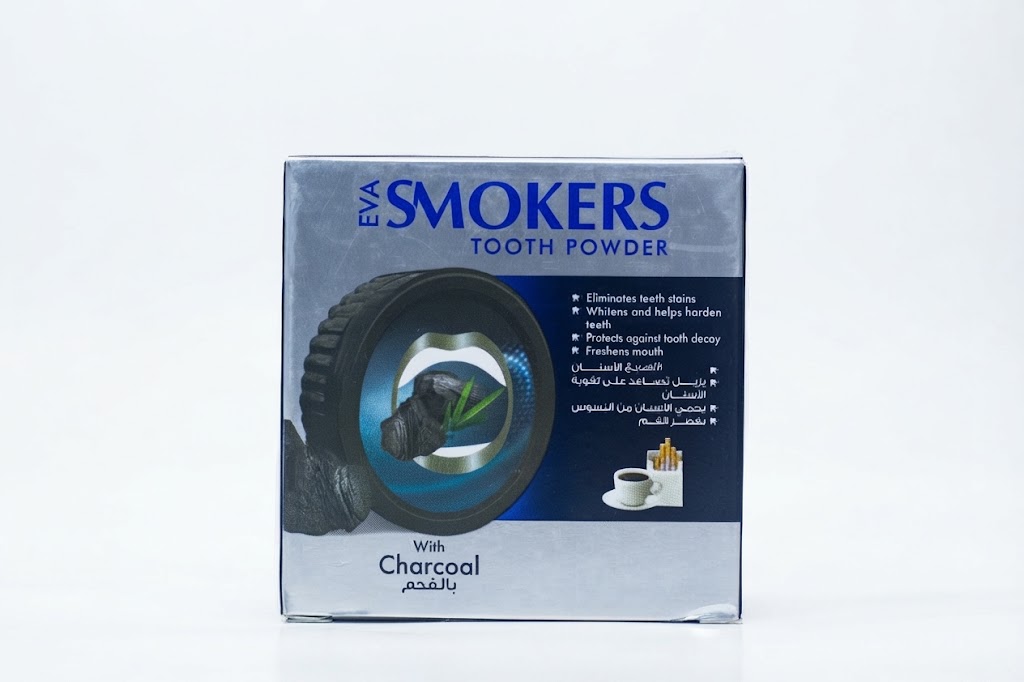 Eva Smokers Tooth Powder with Charcoal [cite: 1.1.1]  Size: 40g