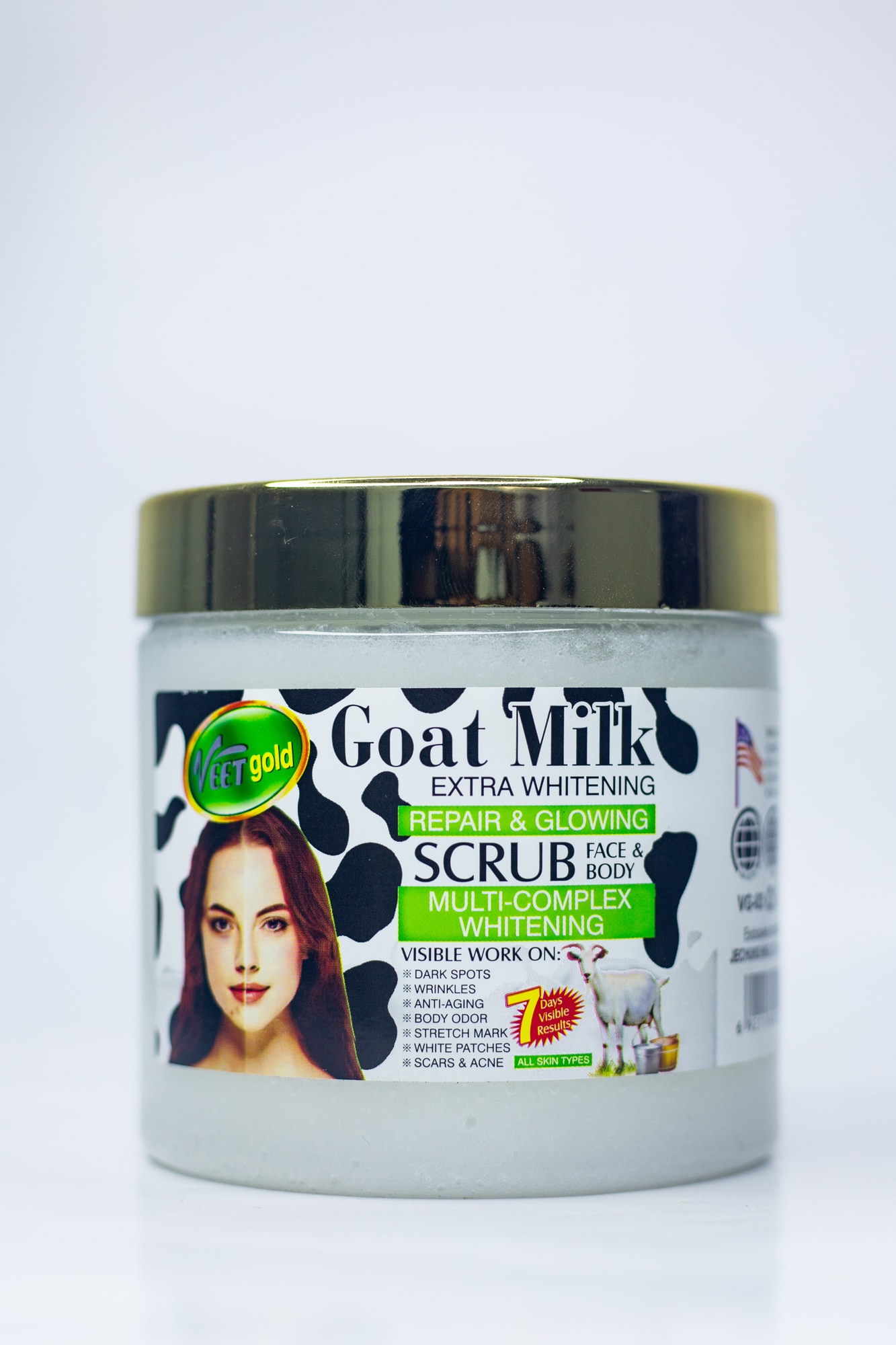 Extra Whitening Vjrepair & Glowing Scrub main view