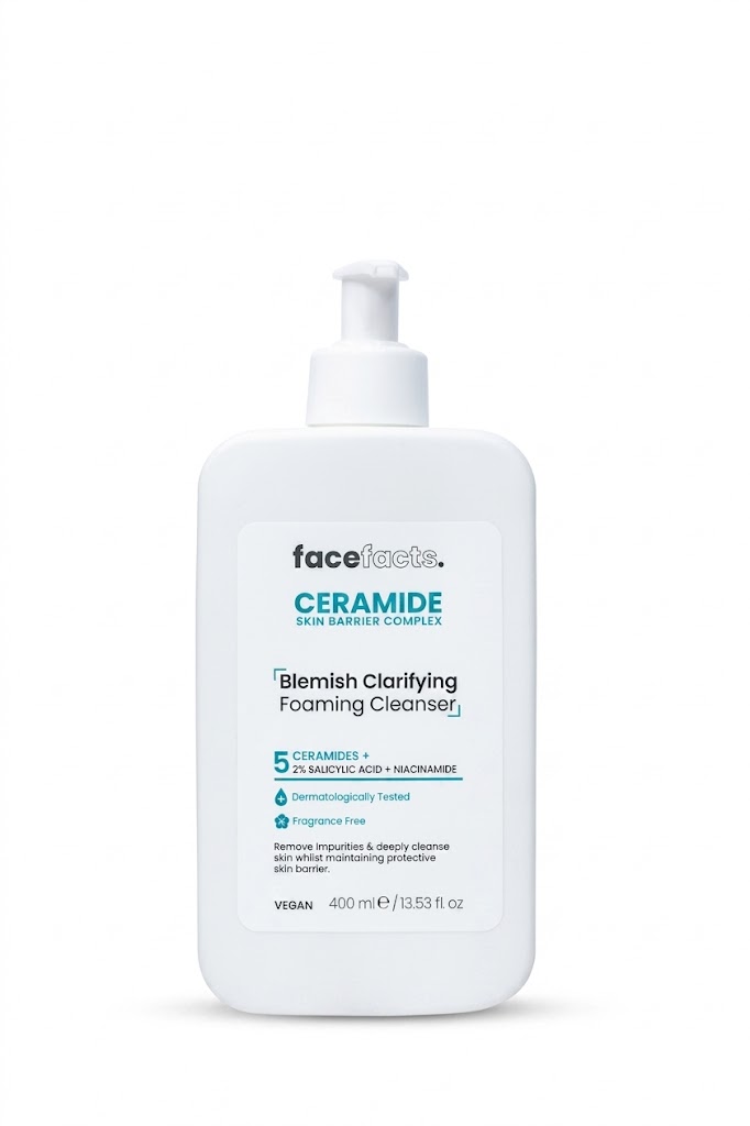 Face Facts Ceramide Blemish Clarifying Foaming Cleanser (400ml)