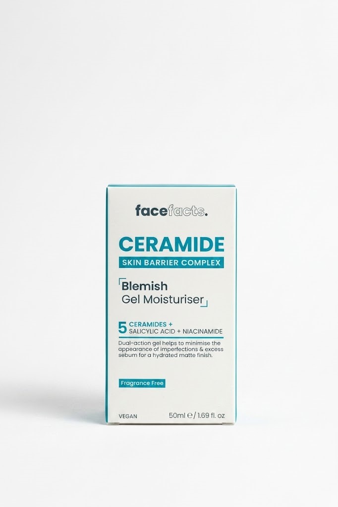 Face Facts Ceramide Skin Barrier Complex Blemish Gel Moisturiser 50ml