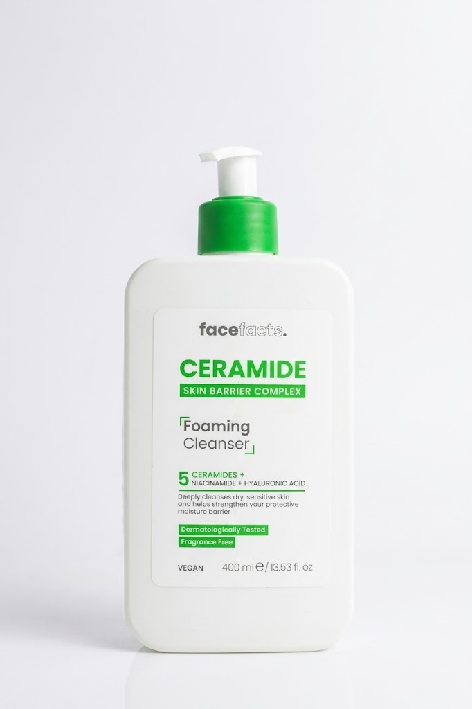 Face Facts Ceramide Skin Barrier Complex Foaming Cleanser  Size: 400 ml