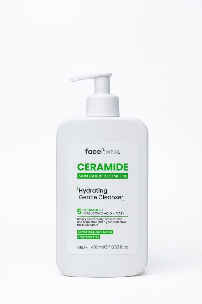 Face Facts Ceramide Skin Barrier Complex Hydrating Gentle Cleanser 400ml