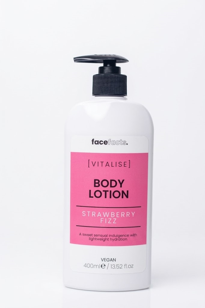 Face Facts [VITALISE] Strawberry Fizz Body Lotion 400ml