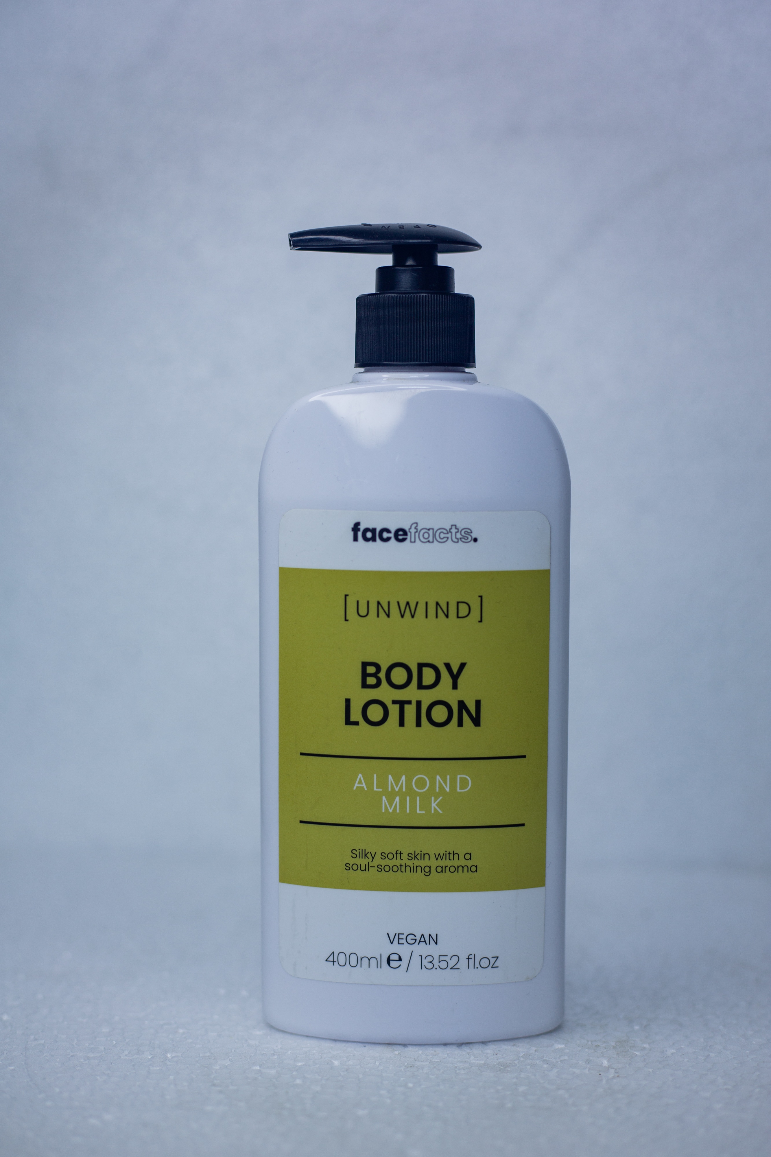 Facefacts. Unwind Body main view
