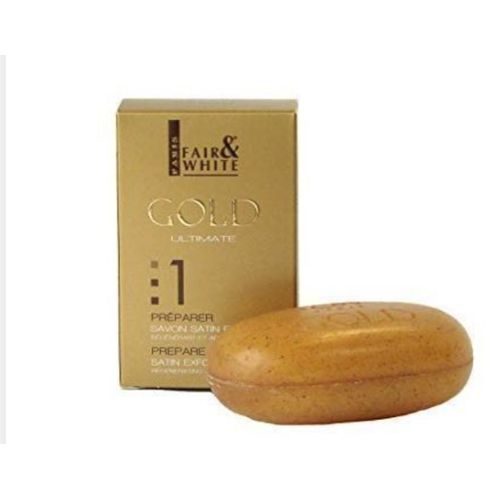 Fair & White Gold Soap 200g (satin Exfo & Argan)