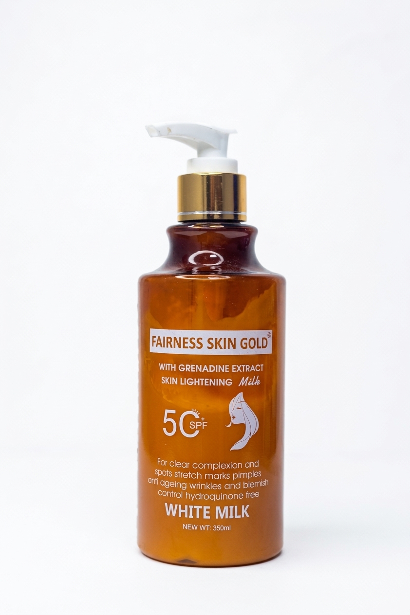 FAIRNESS SKIN GOLD LIGHTEN. MILK LOTION 350ML X1