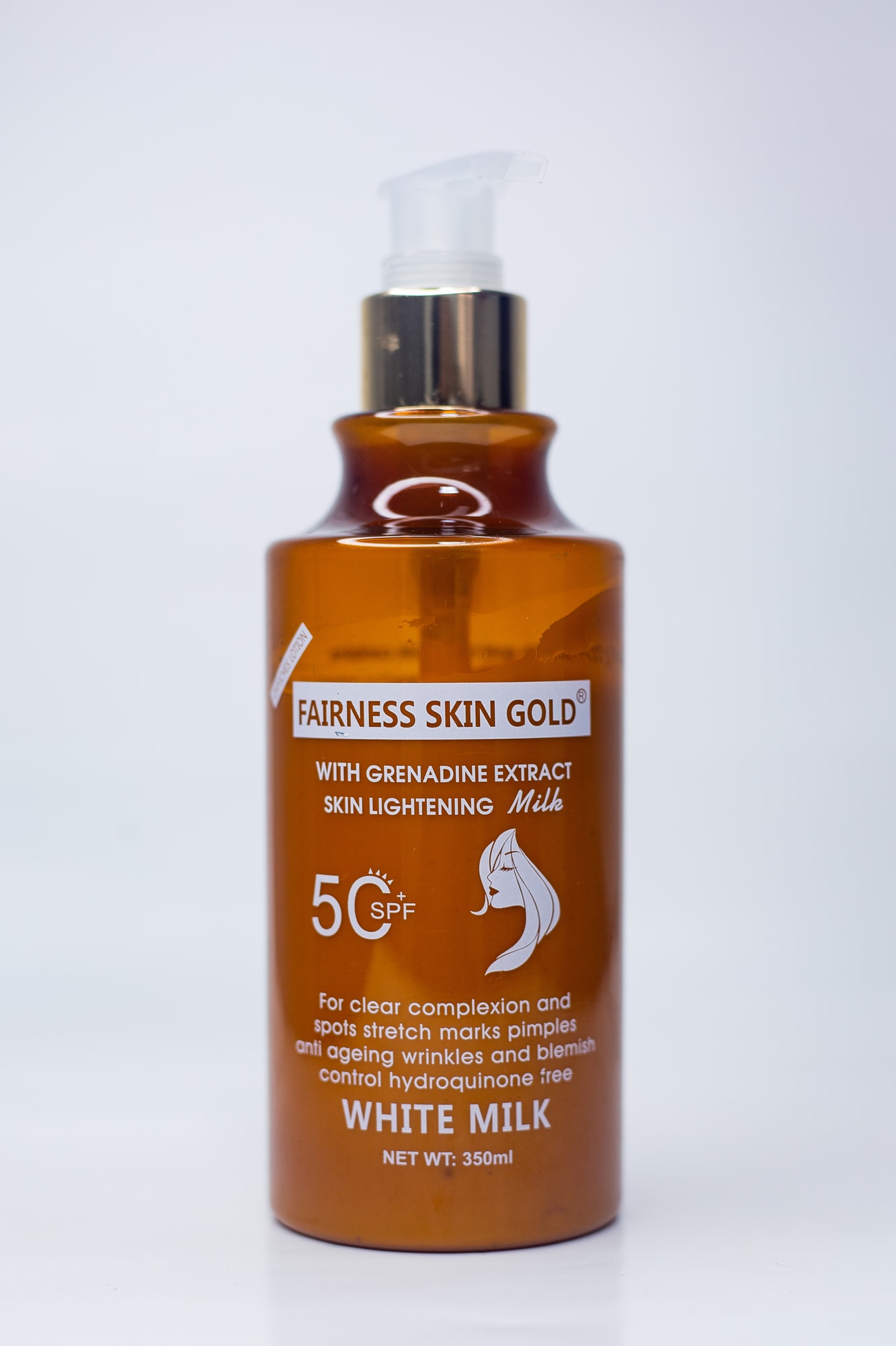 Fairness Skin Gold With Grenadine Extract Skin Lightening Mdh 350ML