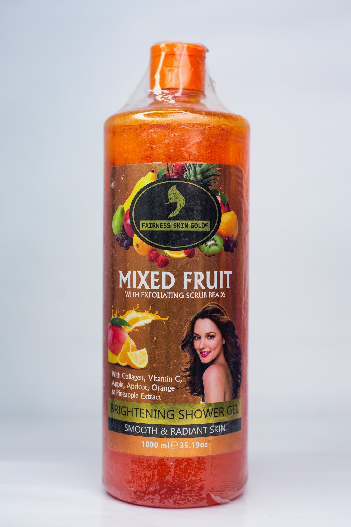 Fairness Skin Goldo Mixed Fruit With Exfoliating Scrub Beads