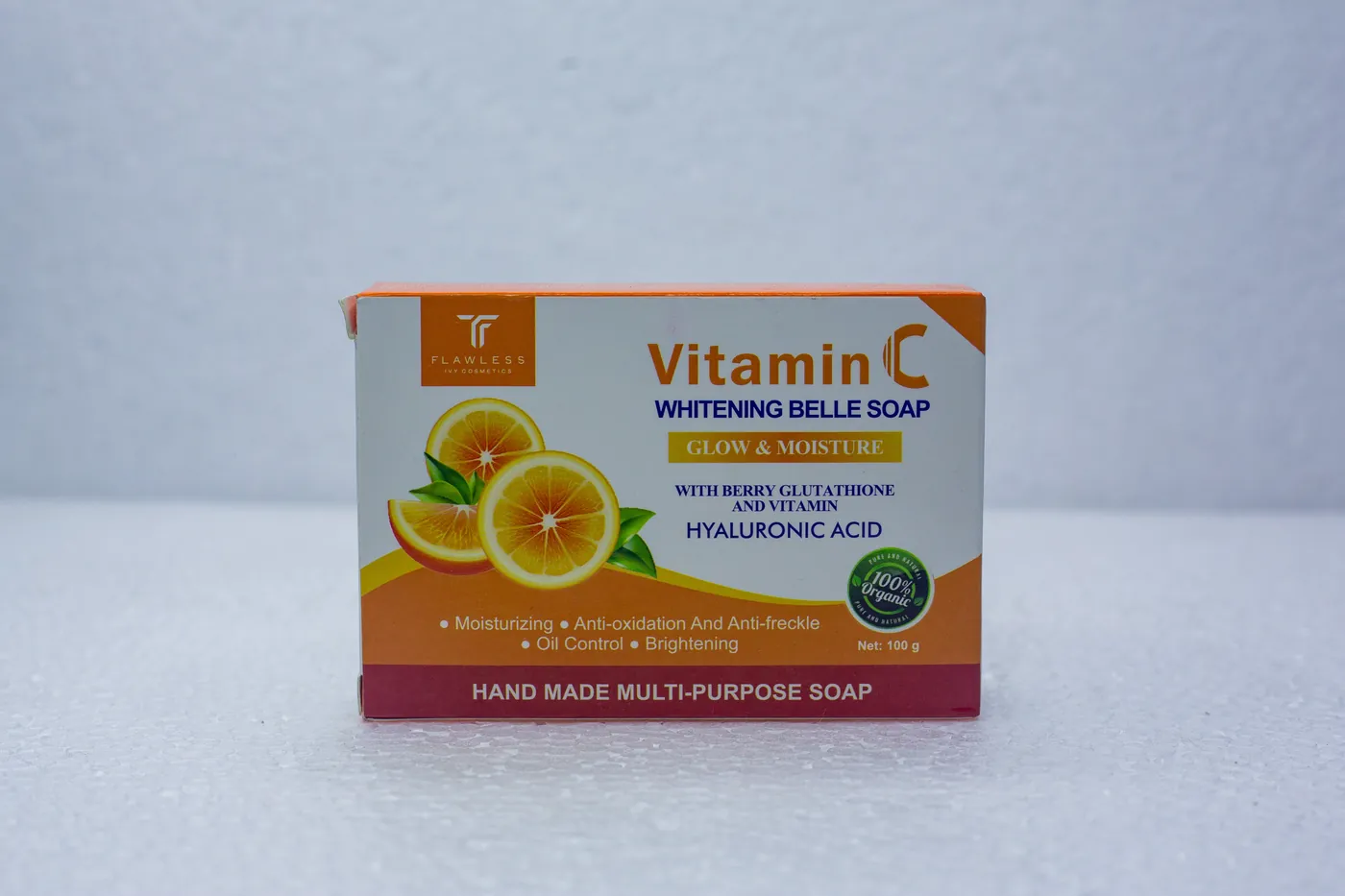Flawless Whitening Belle Vit. C Soap 100g main view