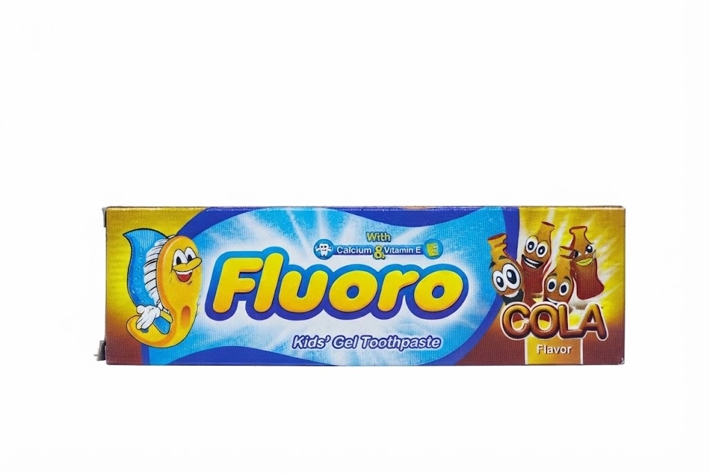 Fluoro Kids' Gel Toothpaste (Cola Flavor) 50g