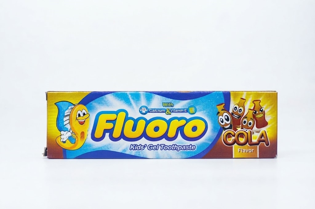 FLUORO KIDS GEL TOOTHPASTE 50g x