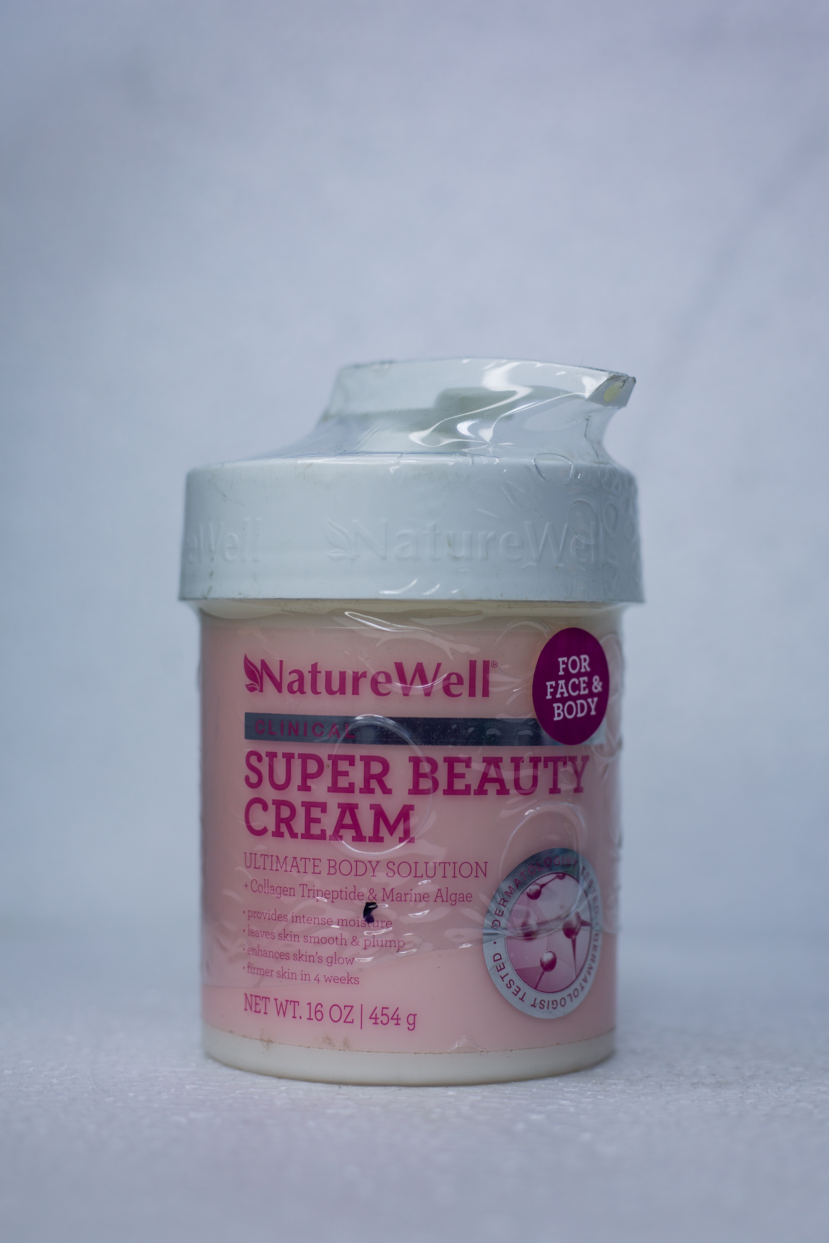 For Face & Body Super Beauty Cream 454G main view