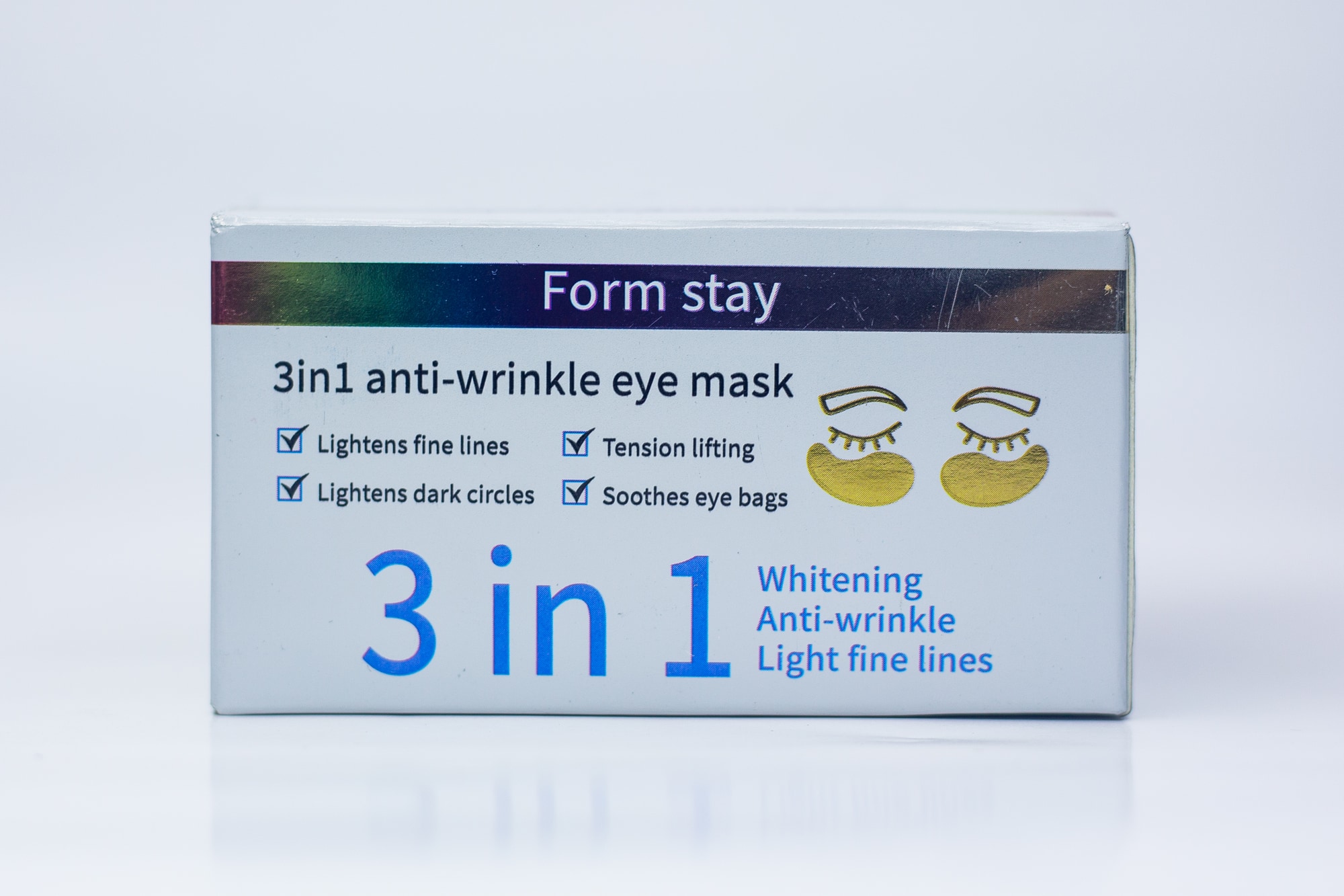 Form Stay 3IN1 Anti-wrinkle Eye Mask VJ Lightens Fine Lines Tension main view