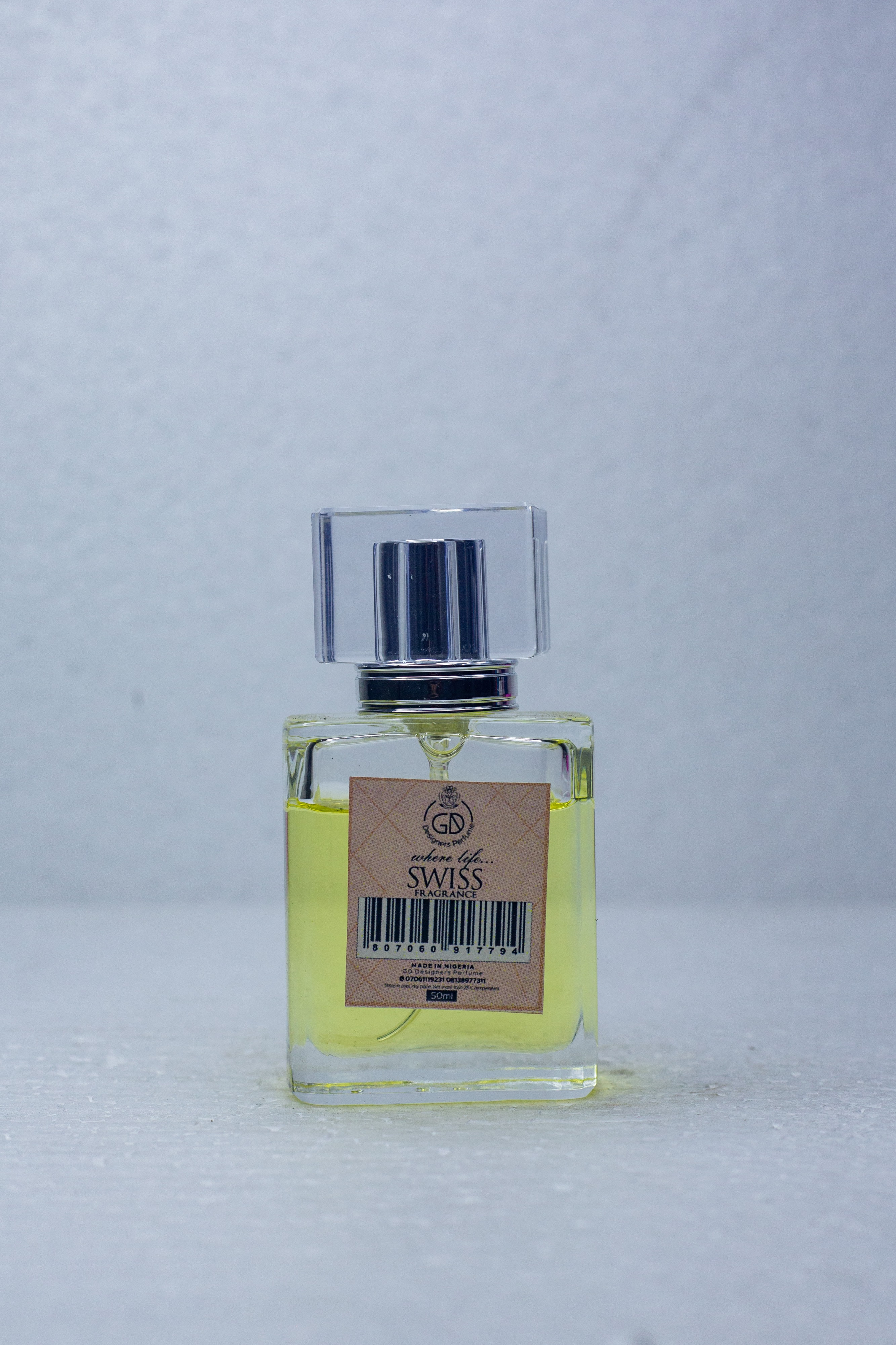 GD Designer’s Perfume  50ml (Swiss Fragrance)